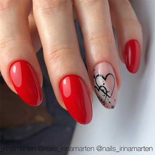 The Best Short Red Nails For 2023 Cute Manicure
