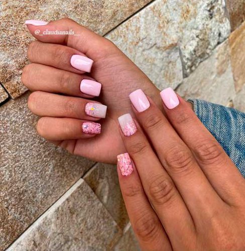 The Best Short Pink Nails for 2023 | Cute Manicure