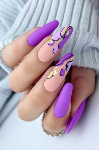 15 Inspiring Purple Fall Nails to Rock This Autumn Season