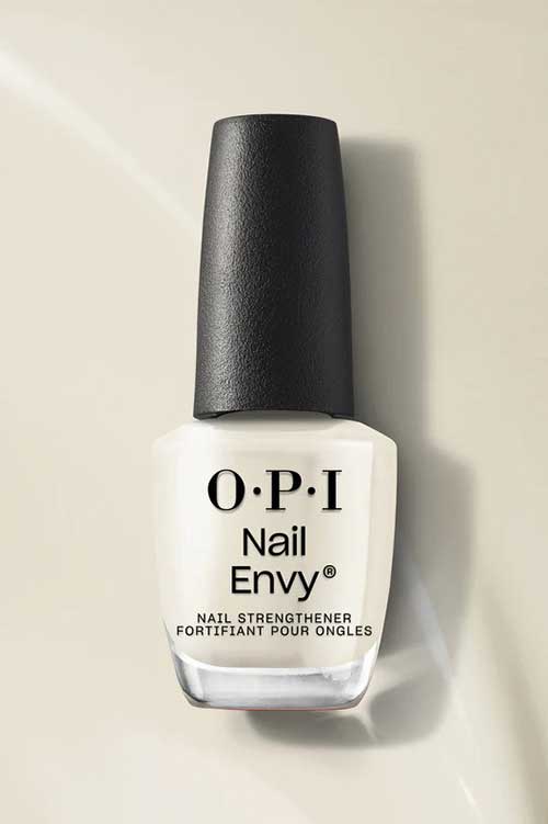 OPI Nail Envy Nail Strengthening Treatment bottle, designed to enhance nail strength and promote healthy nail growth.