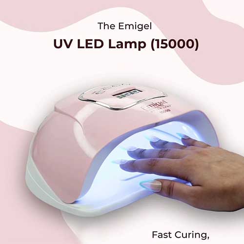 A UV/LED lamp is essential for curing gel polishes effectively and ensuring a long-lasting finish.